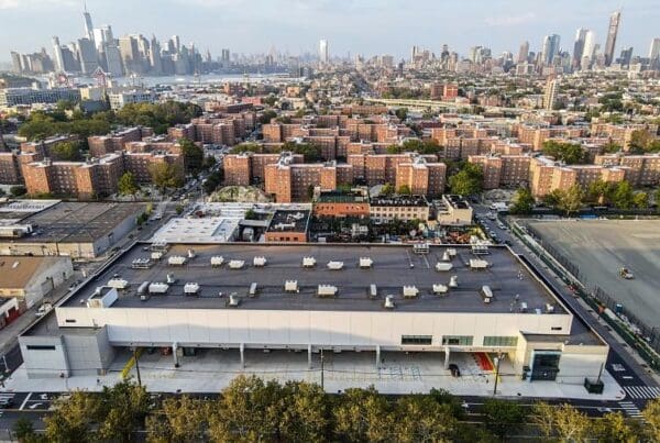 Brooklyn Amazon Fresh aerial exterior