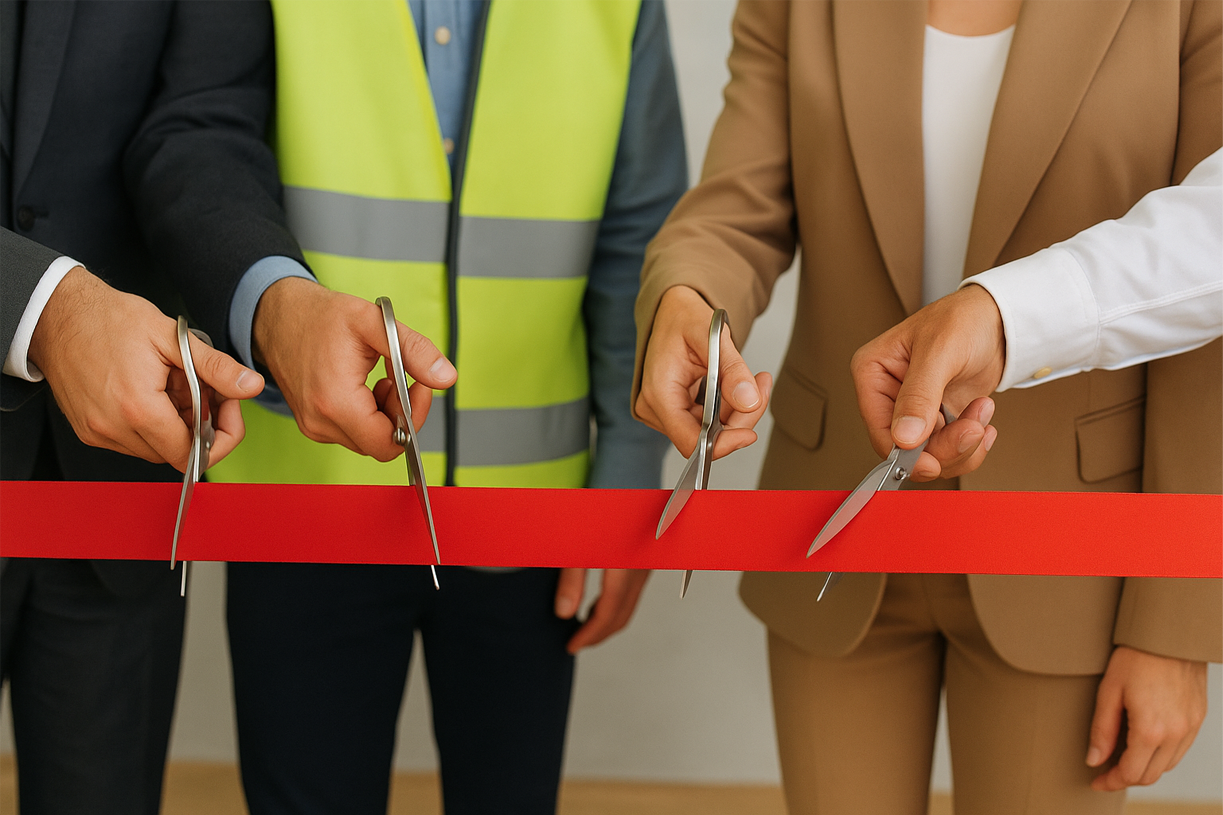 Ribbon Cutting - About Us