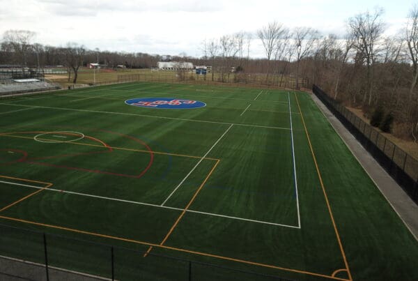 Athletic field at Cold Spring Harbor