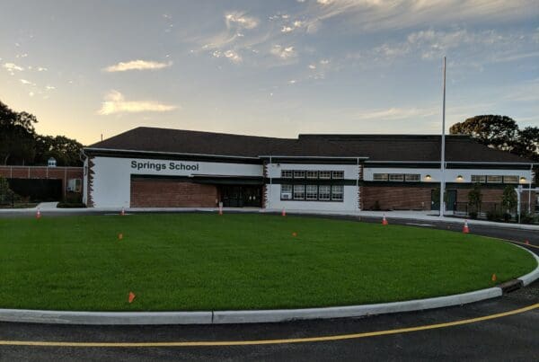 Springs School exterior building